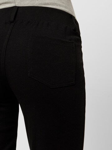 MAMALICIOUS Tapered Pants 'Alba' in Black