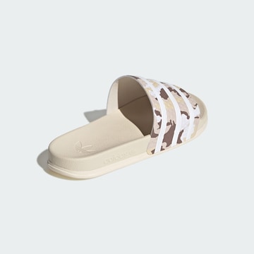 ADIDAS ORIGINALS Pantolette 'Adilette' in Weiß