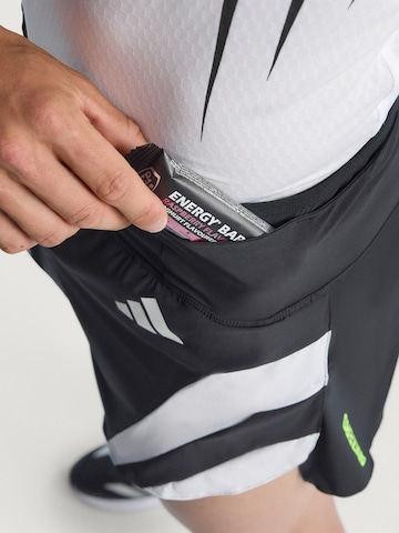 Regular Pantalon de sport 'ADIZERO' ADIDAS PERFORMANCE en noir