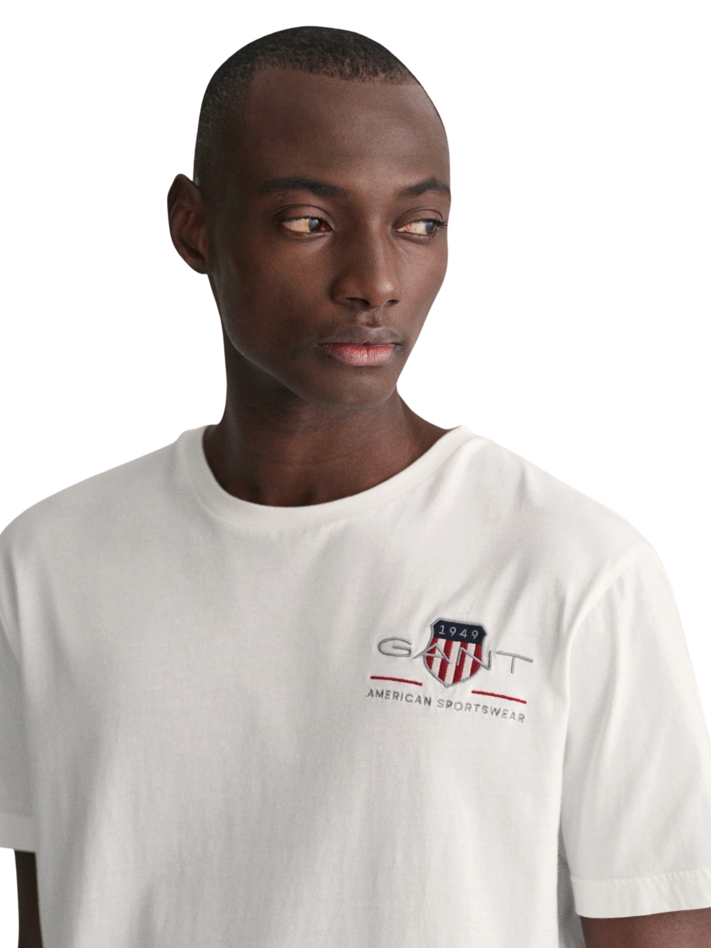 Maglietta di GANT in bianco