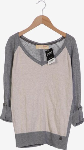 TOM TAILOR DENIM Pullover S in Grau: predná strana