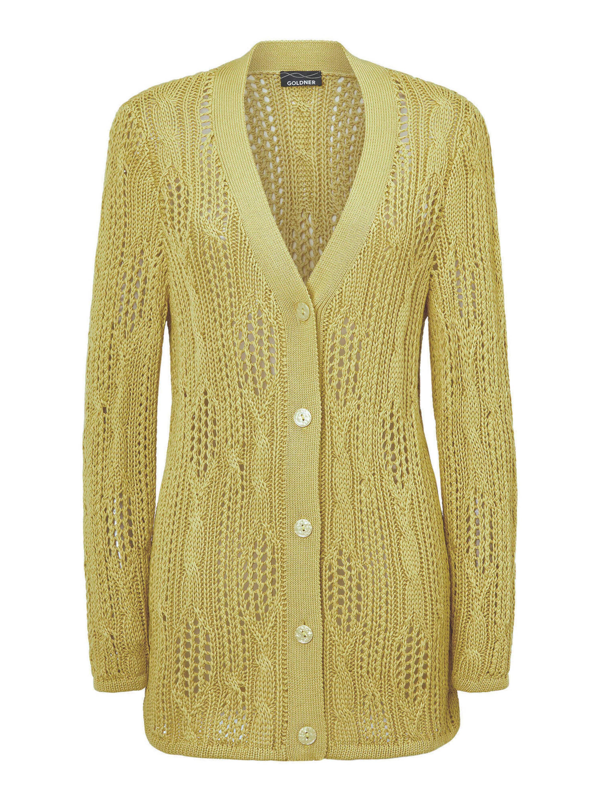 Cardigan Goldner en vert : devant