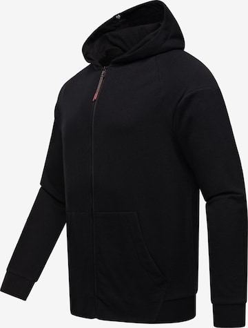 Ragwear Zip-Up Hoodie 'Zenway' in Black
