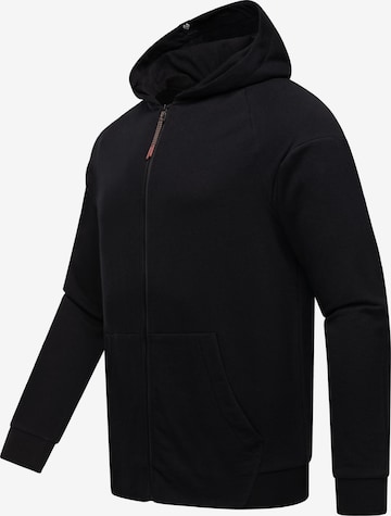 Ragwear Sweatjacke 'Zenway' in Schwarz