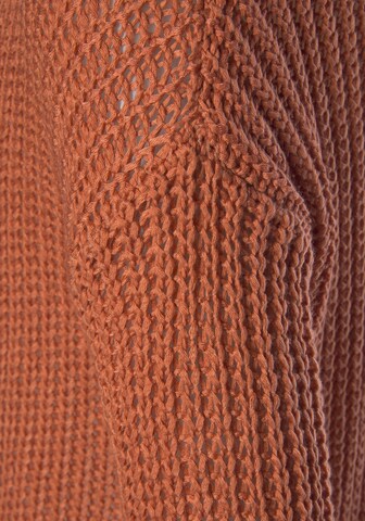 LASCANA Pullover in Orange