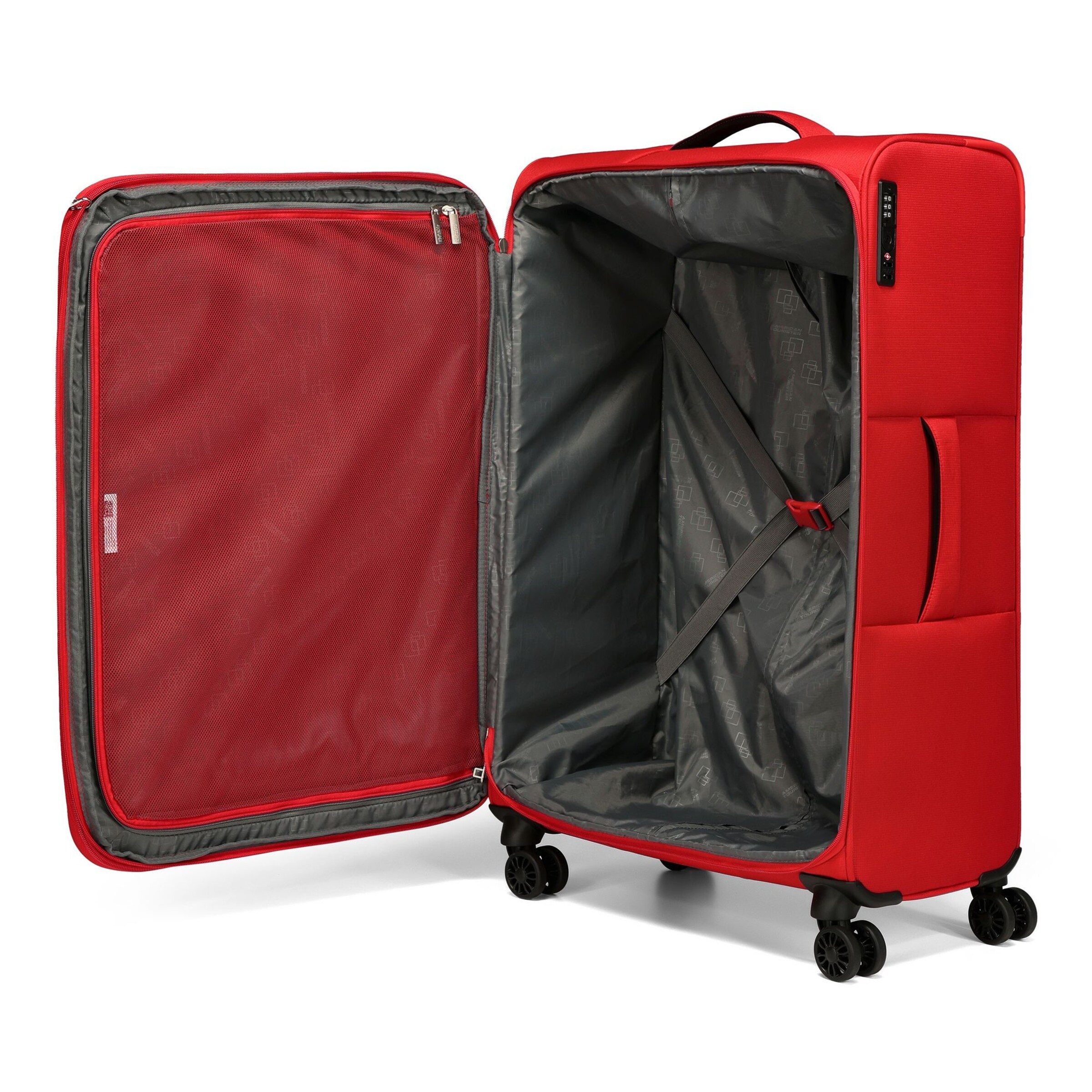 American Tourister Trolley in Red