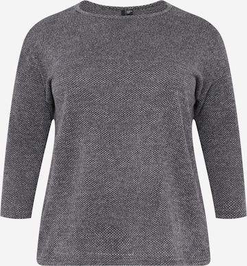 ONLY Curve Shirt 'ALBA' in Grau: predná strana