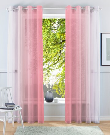 MY HOME Curtains & Drapes in Pink