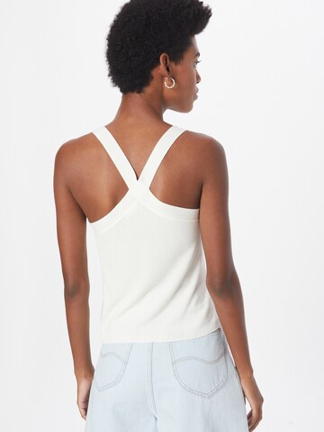 Tops en tricot UNITED COLORS OF BENETTON en blanc