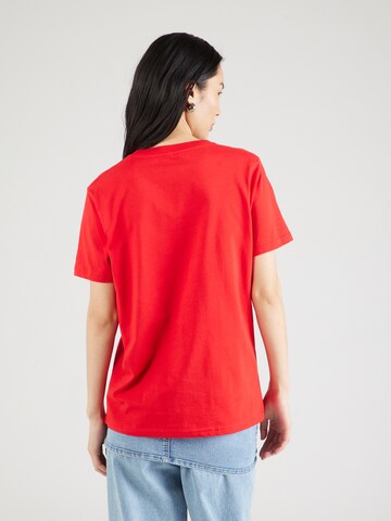 raudona AÉROPOSTALE Marškinėliai 'CALIFORNIA'