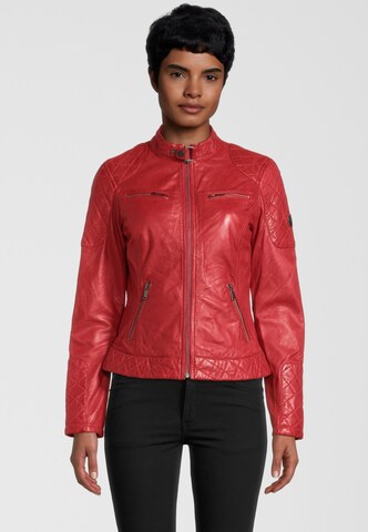 H.I.S Between-Season Jacket in Red: front