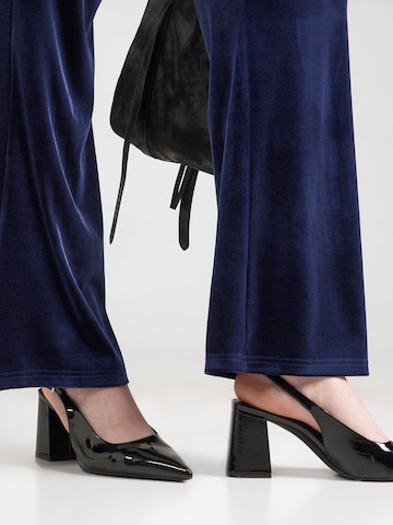 évasé Pantalon 'CARDAIZA' ONLY Carmakoma en bleu