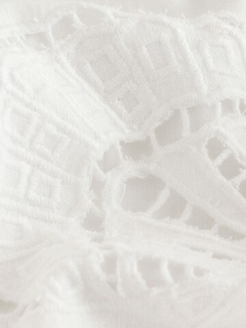 Loosefit Pantaloni con pieghe di Next in bianco