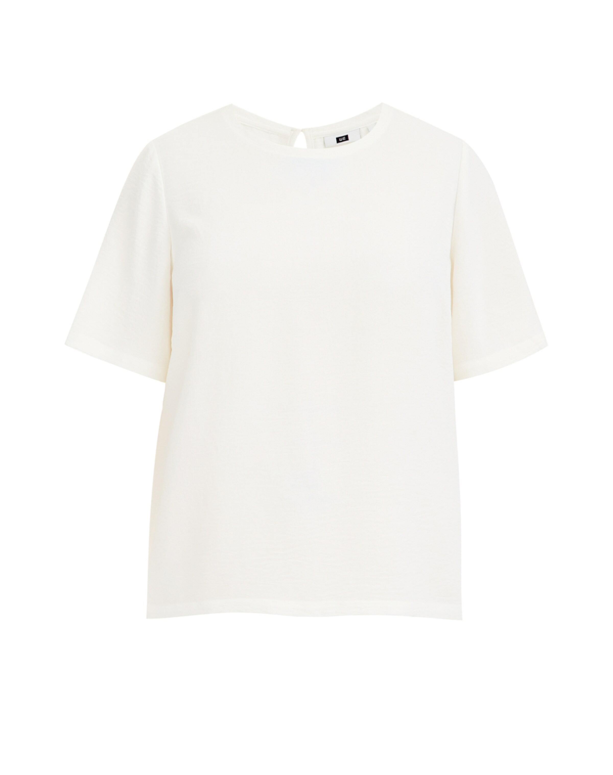 WE Fashion - Camiseta en blanco: frente
