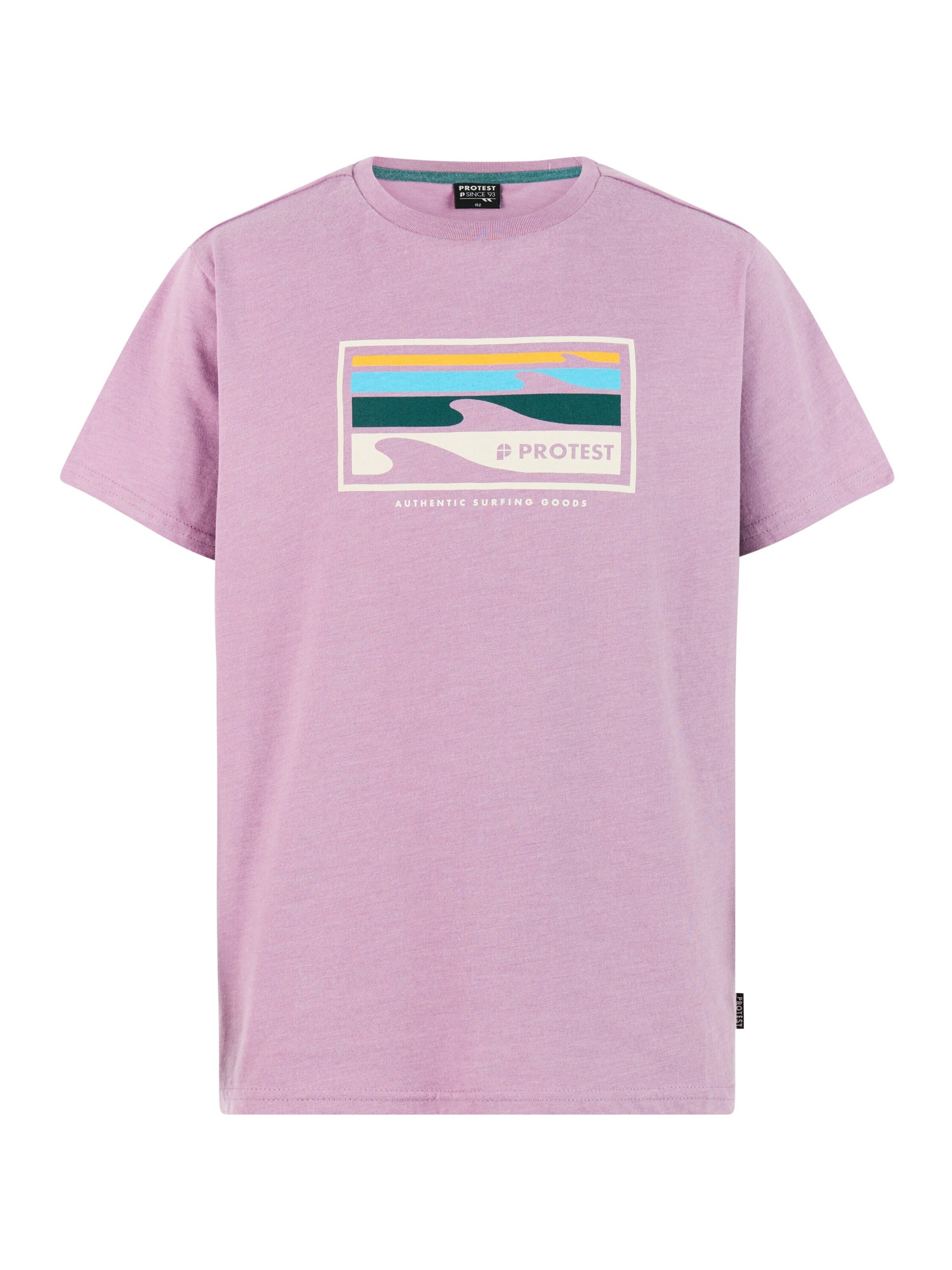 PROTEST Shirt 'PRTRay JR' in Purple: front