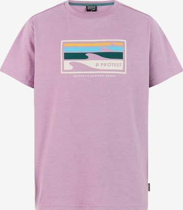 PROTEST Shirt 'PRTRay JR' in Purple: front