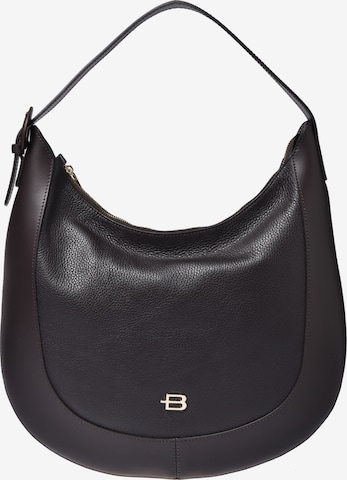 Sac bandoulière BALDININI en marron : devant