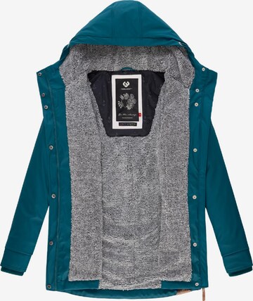 Ragwear Wintermantel 'Monadis Rainy II' in Blau