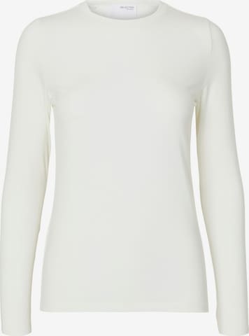 SELECTED Shirt 'SLFMANJA' in Weiß: Vorderseite