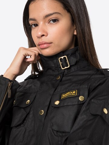 Veste mi-saison Barbour International en noir