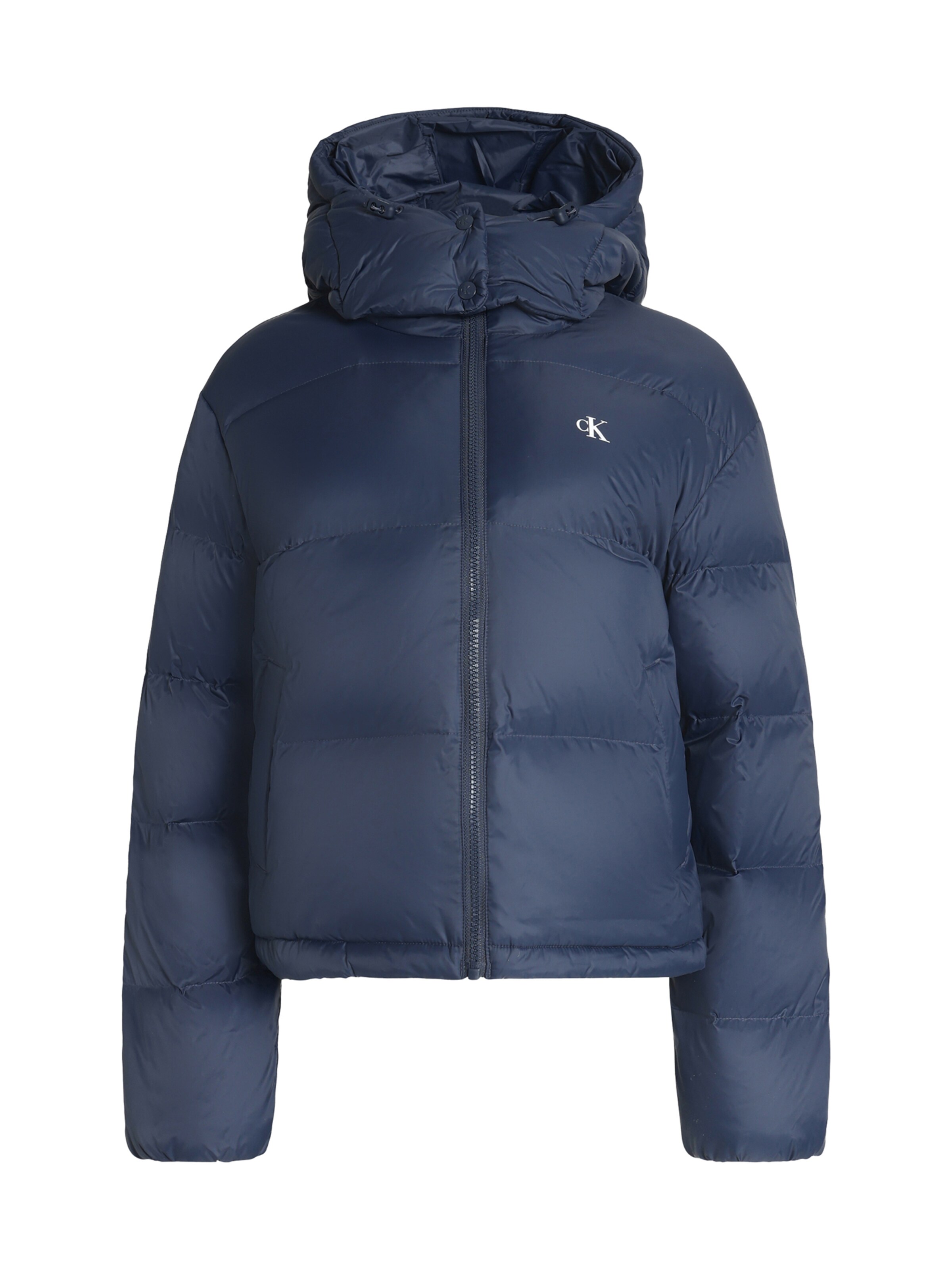 Calvin Klein Jeans Vinterjacka 'ESSENTIAL' i blå: framsida