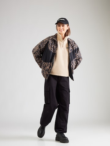 COLUMBIA Αθλητικό πουλόβερ 'Olive Spring' σε καφέ