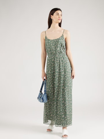 VERO MODA Letní šaty 'SMILLA' – zelená: přední strana