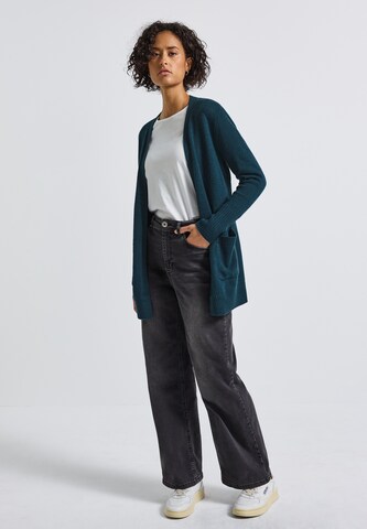 STREET ONE Strickjacke in Blau