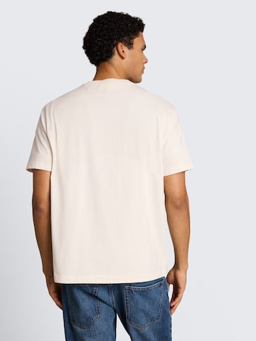 TOM TAILOR DENIM Тениска 'Snoopy' в бяло