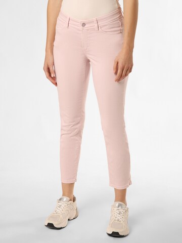Cambio Regular Pants 'Piper' in Pink: front