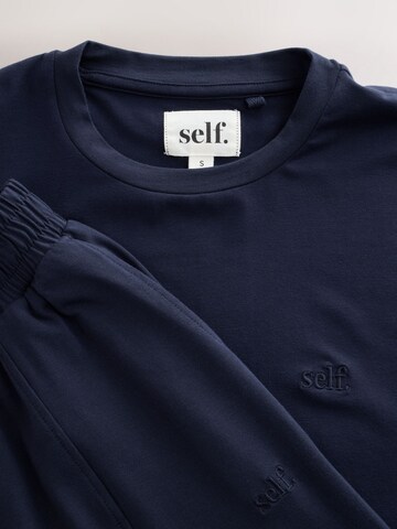 Pyjama self. en bleu