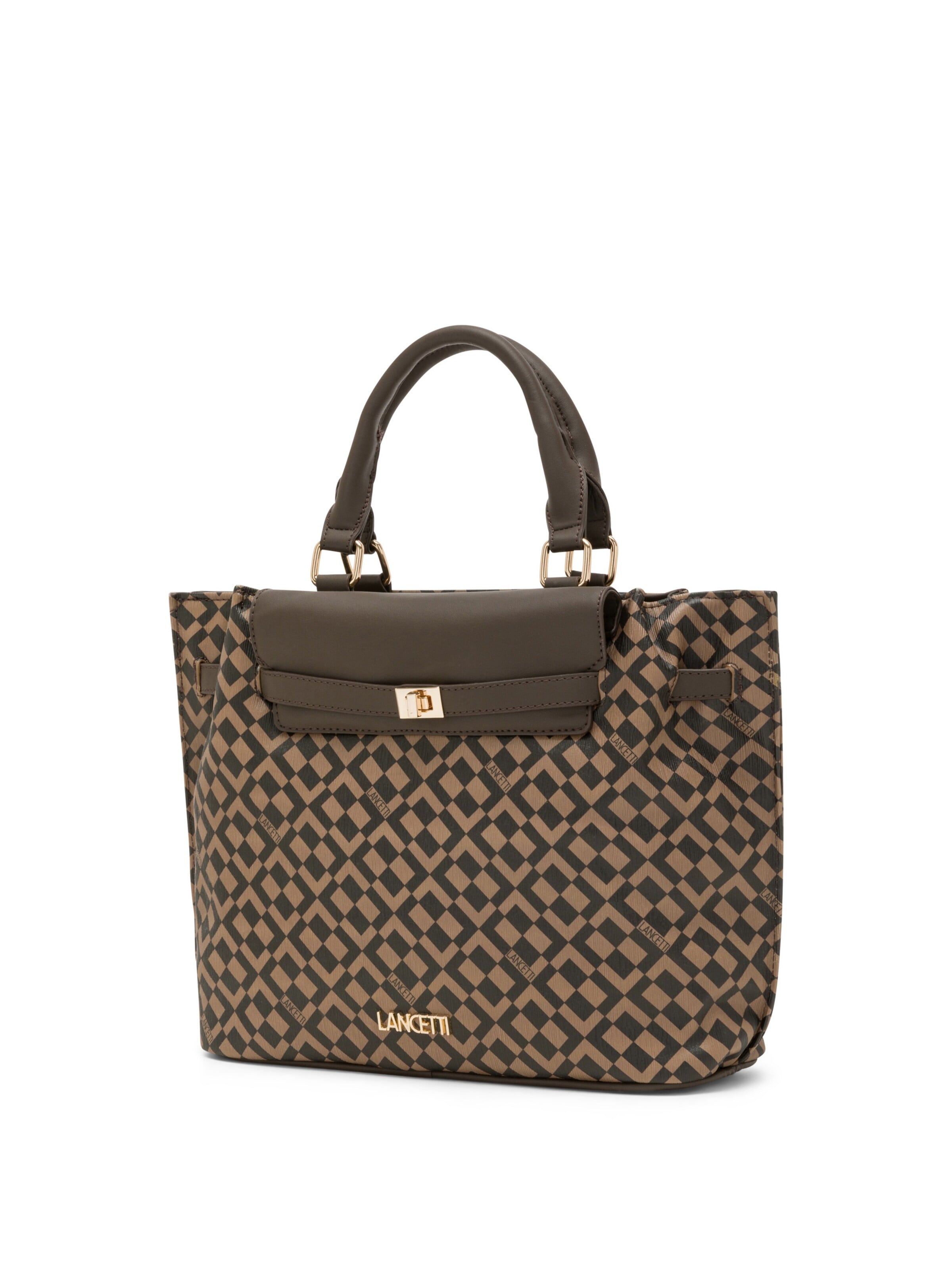 Lancetti Handbag 'Tokai 1' in Brown