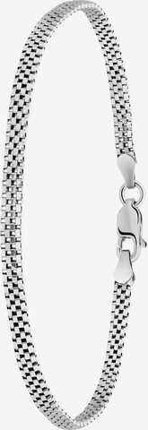 Lucardi Bracelet 'Basic' in Silver: front