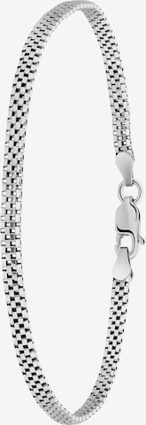 Lucardi Bracelet 'Basic' in Silver: front