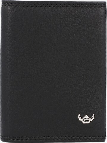 GOLDEN HEAD Case in Black: front