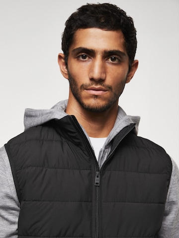 MANGO MAN Vest 'Gorryst' in Black