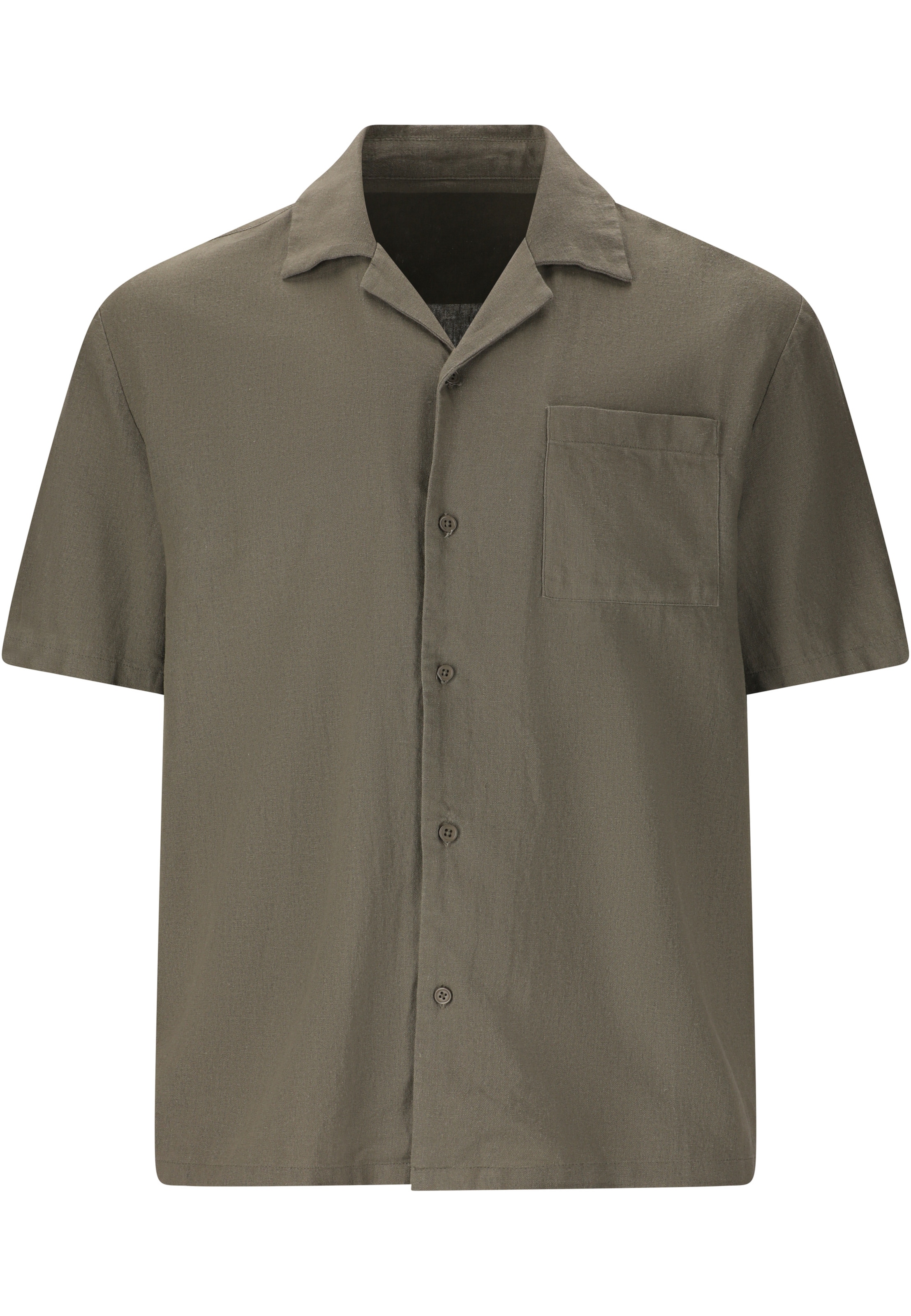 NOU Button Up Shirt 'Dalan' in Khaki, Item view