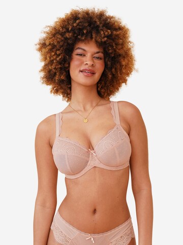 SugarShape Classic Bra 'Clara' in Beige: front