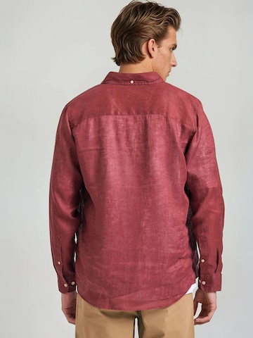 Regular fit Camicia di Funky Buddha in rosso