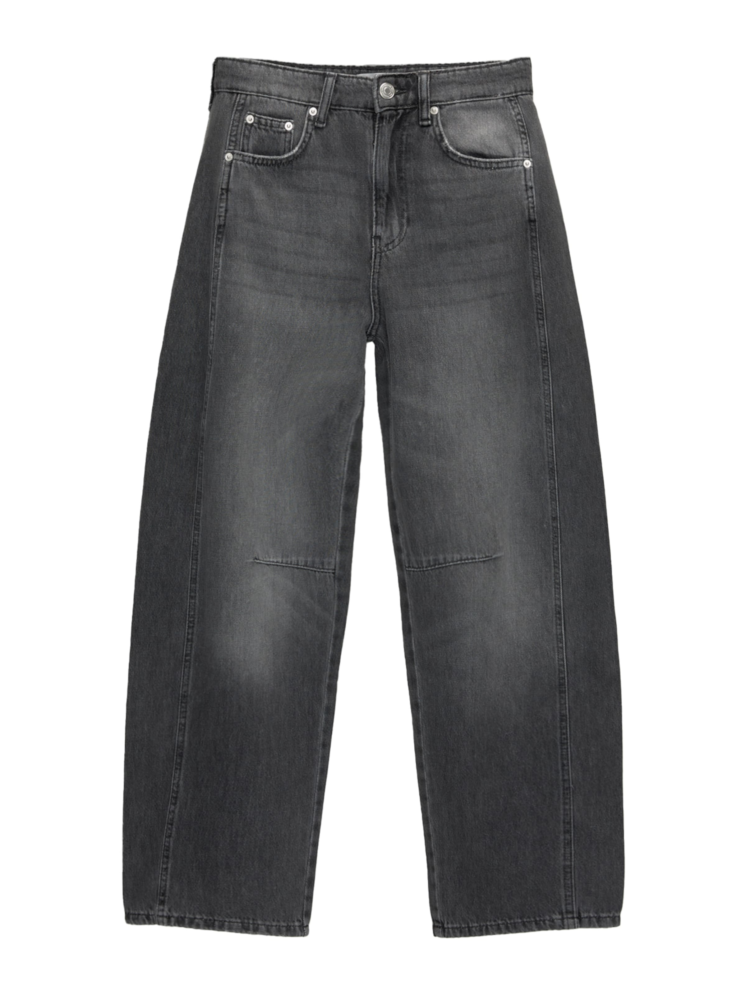 Loosefit Jeans di Pull&Bear in grigio: frontale