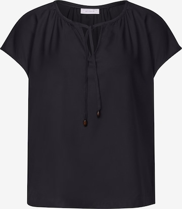 Street One Studio Bluse in Schwarz: Vorderseite