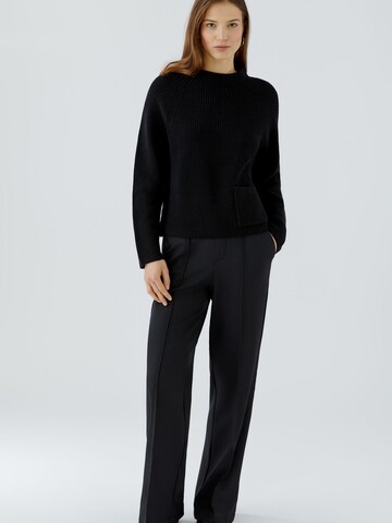 OUI Pullover 'RIYA' in Schwarz