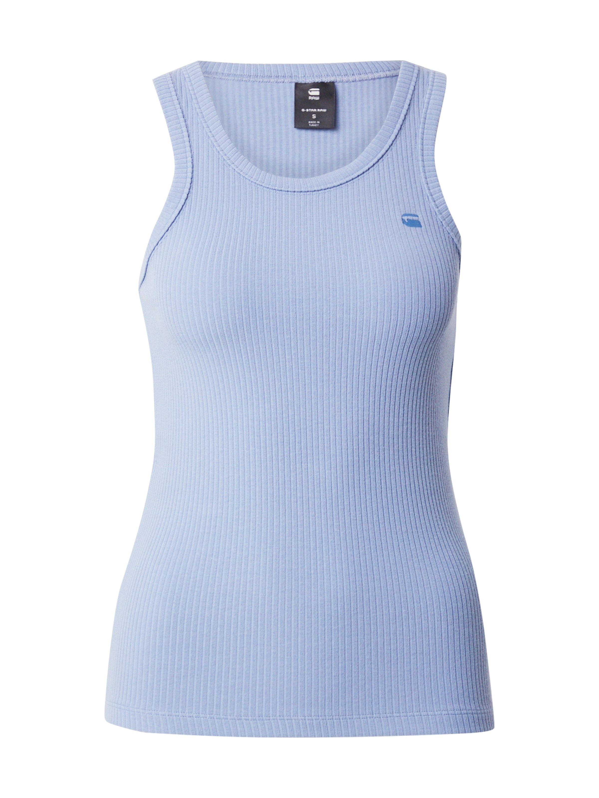 G-STAR Τοπ σε μπλε: μπροστά