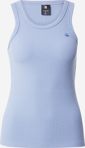 G-STAR Top in Blau: Vorderseite