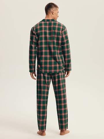 Henderson - Pijama largo 'Nut' en verde