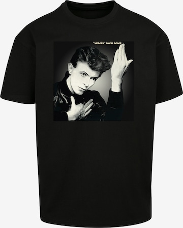 T-Shirt 'David Bowie' F4NT4STIC en noir : devant