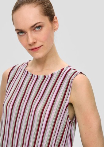 s.Oliver BLACK LABEL Top in Purple