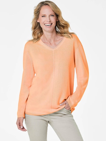 Pull-over Goldner en orange : devant
