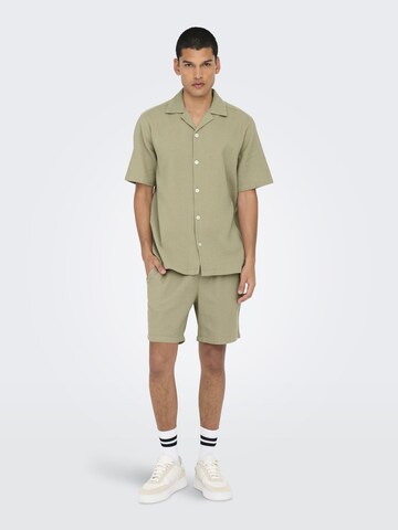 Only & Sons Regular fit Overhemd 'ONSBertil' in Grijs