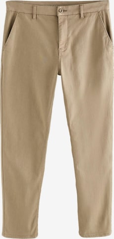 Next Слим Брюки-чинос в Бежевый: спереди